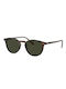 Oliver Peoples Riley Feminini Ochelari de soare cu Maro Cadru și Verde Polarized Lentilă