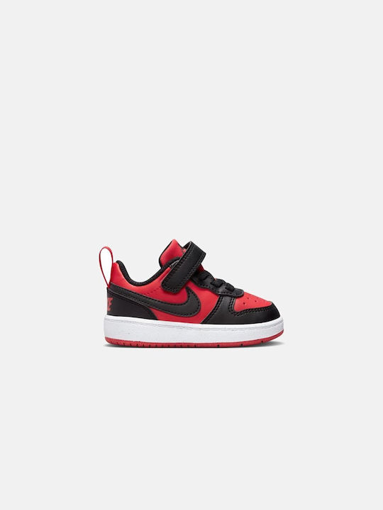 Nike Παιδικά Sneakers Court Borough Κόκκινα