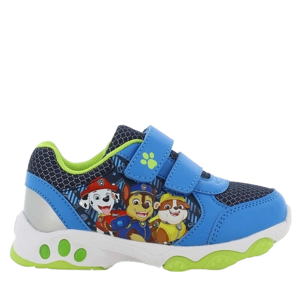 Nickelodeon Παιδικά Sneakers με Σκρατς & Φωτάκια Μπλε PW010935-09 ...