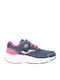 Kids Sneakers with Scratch Navy Blue