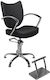 Jack Taylor Ηairdresser Chair with Adjustable Height Black