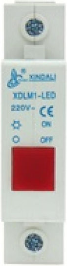 Single Panel Indicator Red Light