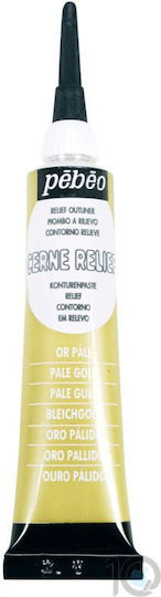 Pebeo Special Craft Paint Gold Gliederung for Wood, Porcelain and Glass 20ml