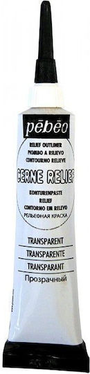Pebeo Special Craft Paint Transparent Gliederung for Wood, Porcelain and Glass 20ml