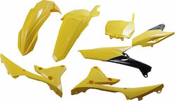 UFO Σετ Πλαστικά Μοτοσυκλέτας για Keeway Easy για Yamaha YZ 250 Κίτρινο