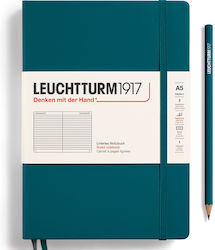 Leuchtturm1917 Notebook 125 Sheets A5 Ruled Green 367256