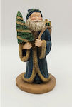 Santa Claus Blue 13.5x7cm