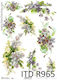 ITD Collection Рисувалка Декупаж Purple