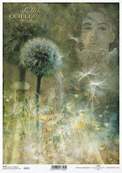 ITD Collection ITD 21x30 Ριζόχαρτο Decoupage