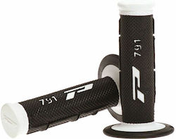 ProGrip Motorcycle Grips 791 Closed End in Whit...