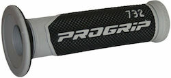ProGrip Mânere motocicletă End în culoarea Gri