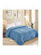 Silk Fashion Duvet Cover Queen 220x240cm Blue 780 GSMGsm