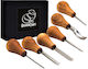 BeaverCraft Cutter Wood Carving Set of 6pcs