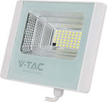 V-TAC Ηλιακός Προβολέας LED 50W Ψυχρό Λευκό 6400K