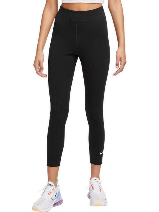 Dri-Fit Sportswear Training Women's Cropped High Waist Black Leggings