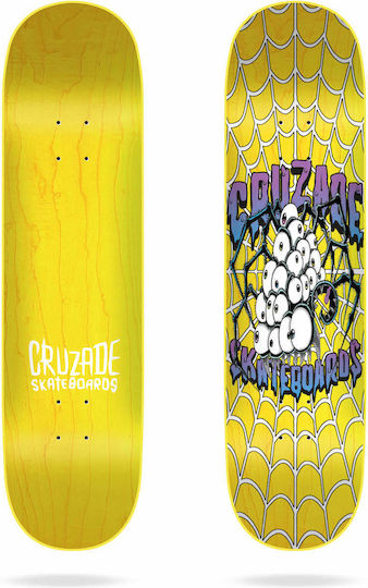 Cruzade 8.5" Σανίδα Shortboard Κίτρινη