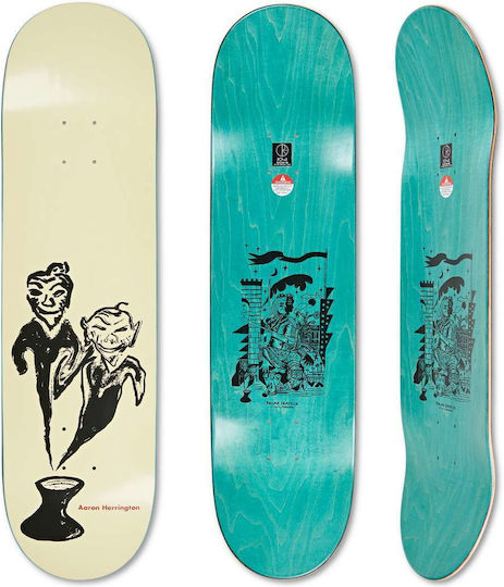 Polar 8.5" Skateboard Shortboard Green