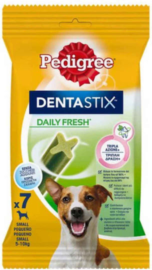 Pedigree Dentastix Daily Fresh Chicken Dog Dental Stick against Bad Breath for Small Breeds 110gr 7pcs
