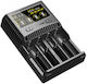 NiteCore SC4 Charger 4 Batteries Li-ion/Ni-Cd/Ni-MH Size 18650