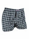 Men's Boxer Green Checkered