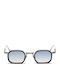 John Dalia Jean Unisex Sonnenbrille mit Metall Gestell C107