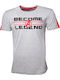 Difuzed Marvel Avengers Become A Legend T-shirt Γκρι Βαμβακερό