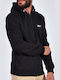 Herren Sweatshirt mit Kapuze Schwarz