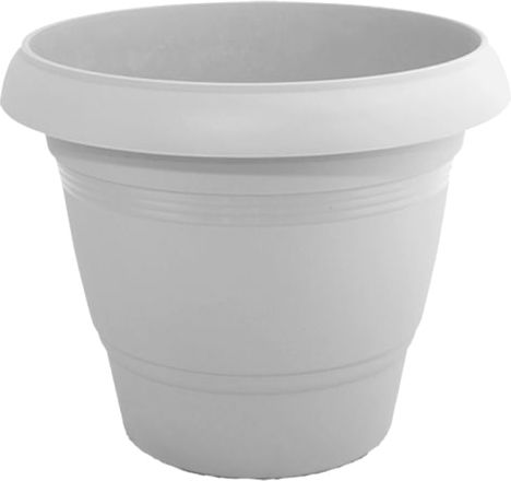 Miltoplast Geramica Greece Саксия за цветя с колела 44x53см в Бял Цвят