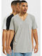 Def 3 Pack Ανδρικό Διαφημιστικό T-shirt Κοντομάνικο