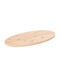 vidaXL Oval Table Surface made of Solid Wood 70x35x2.5cm 824315 1pcs