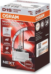 Osram Λάμπες Xenarc Night Breaker Laser Next Gen +200% D1S 35W