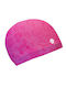 Polyester Kids Swimming Cap Pink