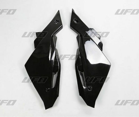 UFO Motorcycle Side Plastic for Husqvarna WR 125 Black 1pcs