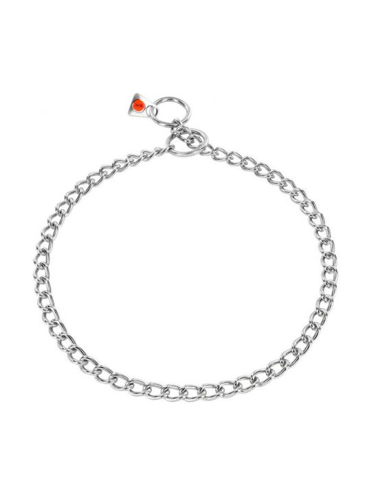 Sprenger Dog Choker Chain in Silver color Small 2.5mm x 55cm
