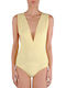 EIKI Sleeveless Bodysuit Yellow