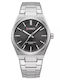 Curren Men's Watch 40mm Battery with Metal Bracelet Silver / Black