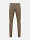 Uniform Jeans CHARLIE Men's Trousers Chino Elastic in Slim Fit Beige