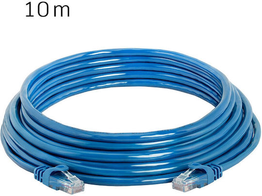 Factory U/UTP Cat.6e (High Speed) Network Cable Ethernet 10m Blue
