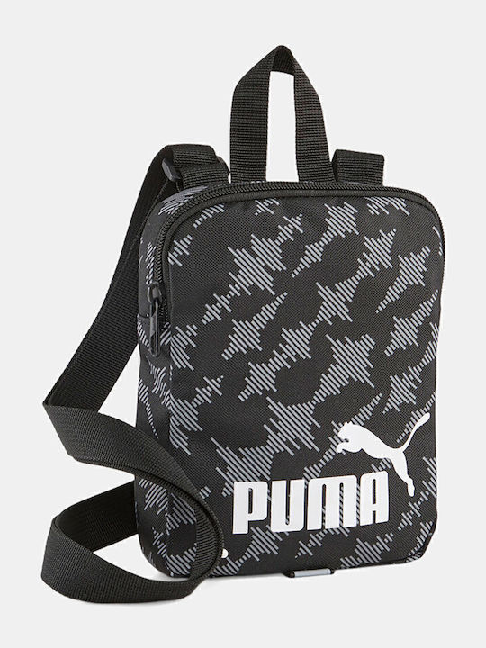 Geantă Pentru Bărbați De Umăr / Tip Crossbody Neagră