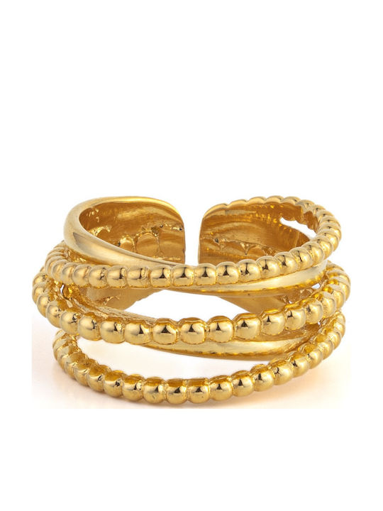 George Art Jewels Femeie Inel din Argint Placat cu aur