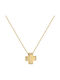 Katsigiannis Gold Kreuz 14K mit Kette