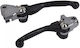 Polisport Set Manete Frână/Ambreiaj Motocicletă Negre 8487200043
