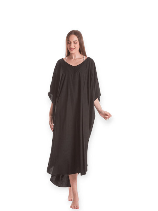 Rima Beachwear Feminin Caftan de Plajă Negru