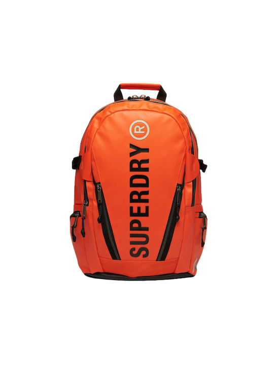 Superdry TARP RUCKSACK Fabric Backpack Orange 21lt