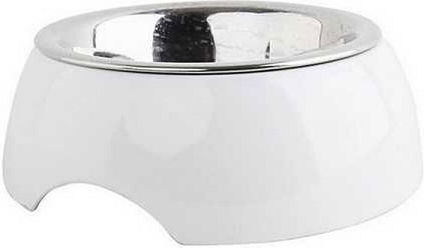 Pawise Edelstahl Schalen Futter & Wasser für Hund & Katze 350ml in Silber Farbe