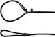 Flamingo Dog Leash/Lead Training Strap in Black color