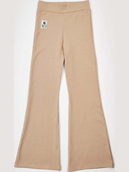 Evita Kinder Leggings Lang Beige