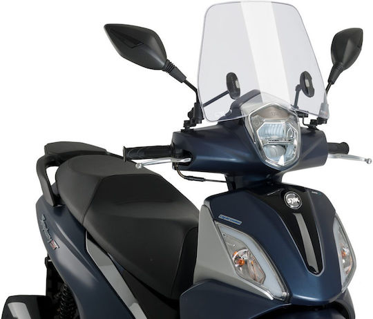 Puig Motorcycle Windshield & Windscreen Transparent Visor for Sym Symphony ST 125 20825W