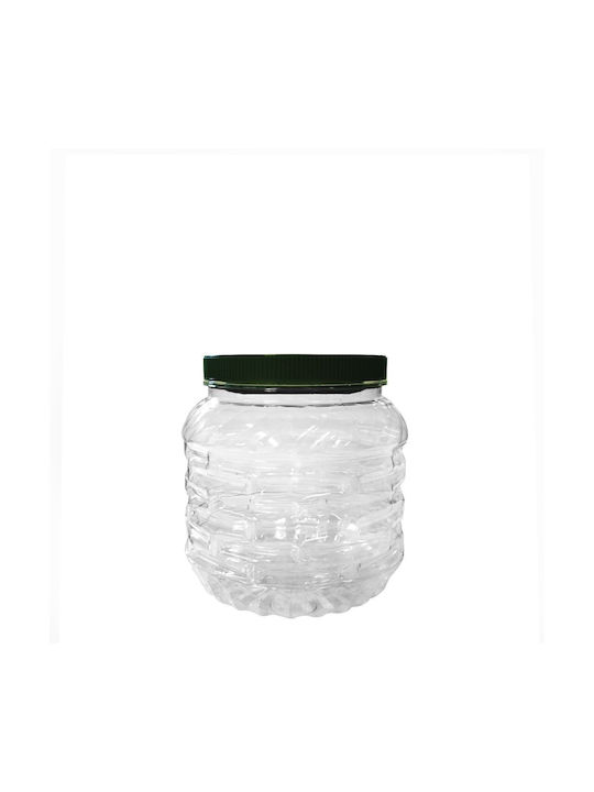 Stabplast Βάζο Γενικής Χρήσης με Καπάκι Πλαστικό σε Πράσινο Χρώμα 8000ml