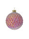 Iliadis Christmas Glass Ball Ornament